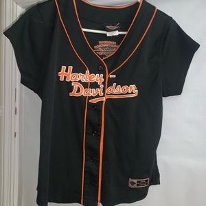 Harley Davidson jersey top